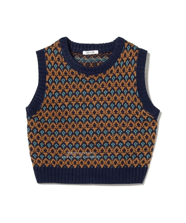 日本童裝 B:MING by BEAMS 編織針織背心 90-140cm 男童款/女童款 秋冬季 TOPS