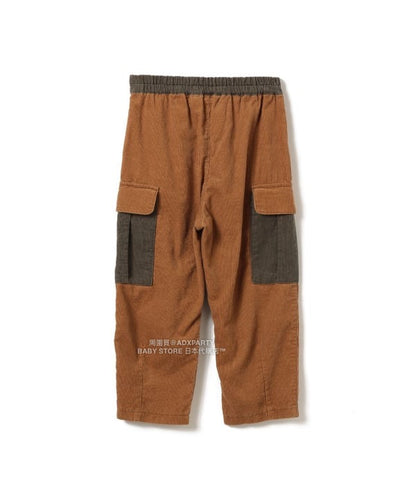 日本童裝 BEAMS mini 工裝長褲 90-140cm 男童款 秋冬季 PANTS