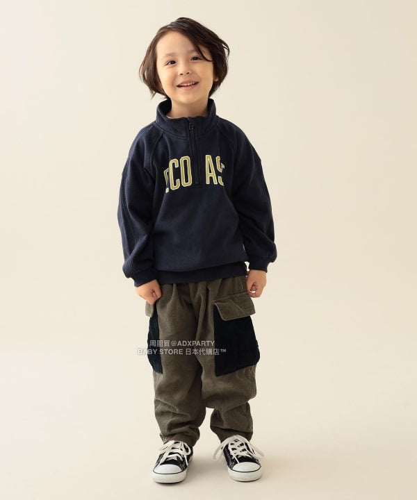 日本童裝 BEAMS mini 工裝長褲 90-140cm 男童款 秋冬季 PANTS