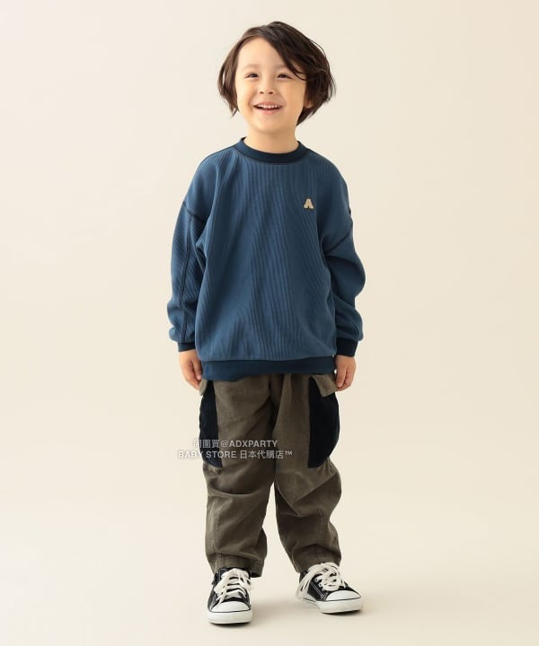 日本童裝 BEAMS mini 工裝長褲 90-140cm 男童款 秋冬季 PANTS