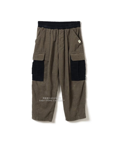 日本童裝 BEAMS mini 工裝長褲 90-140cm 男童款 秋冬季 PANTS
