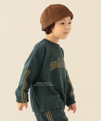 日本童裝 BEAMS mini 刺繡衛衣 90-140cm 男童款 秋冬季 TOPS