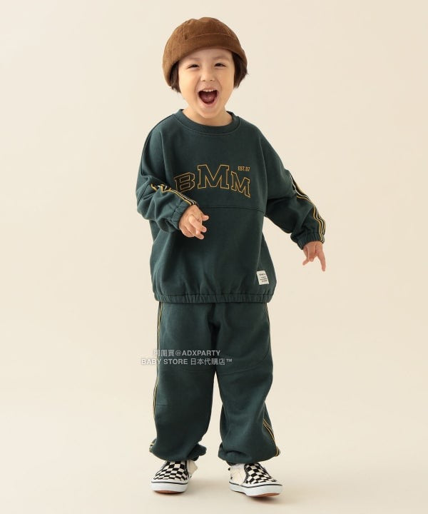 日本童裝 BEAMS mini 刺繡衛衣 90-140cm 男童款 秋冬季 TOPS