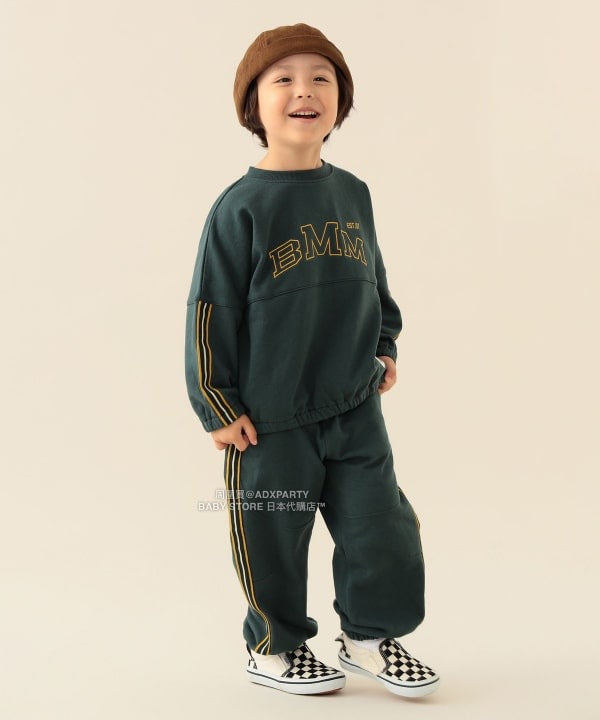 日本童裝 BEAMS mini 刺繡衛衣 90-140cm 男童款 秋冬季 TOPS