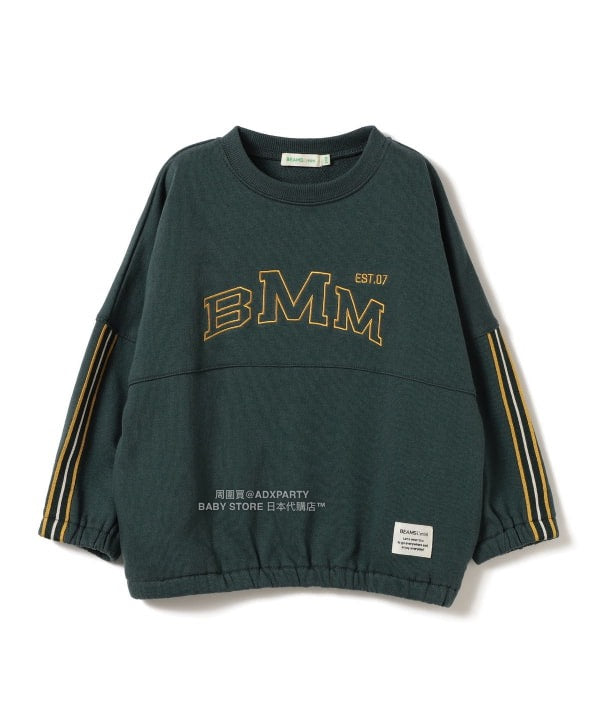 日本童裝 BEAMS mini 刺繡衛衣 90-140cm 男童款 秋冬季 TOPS