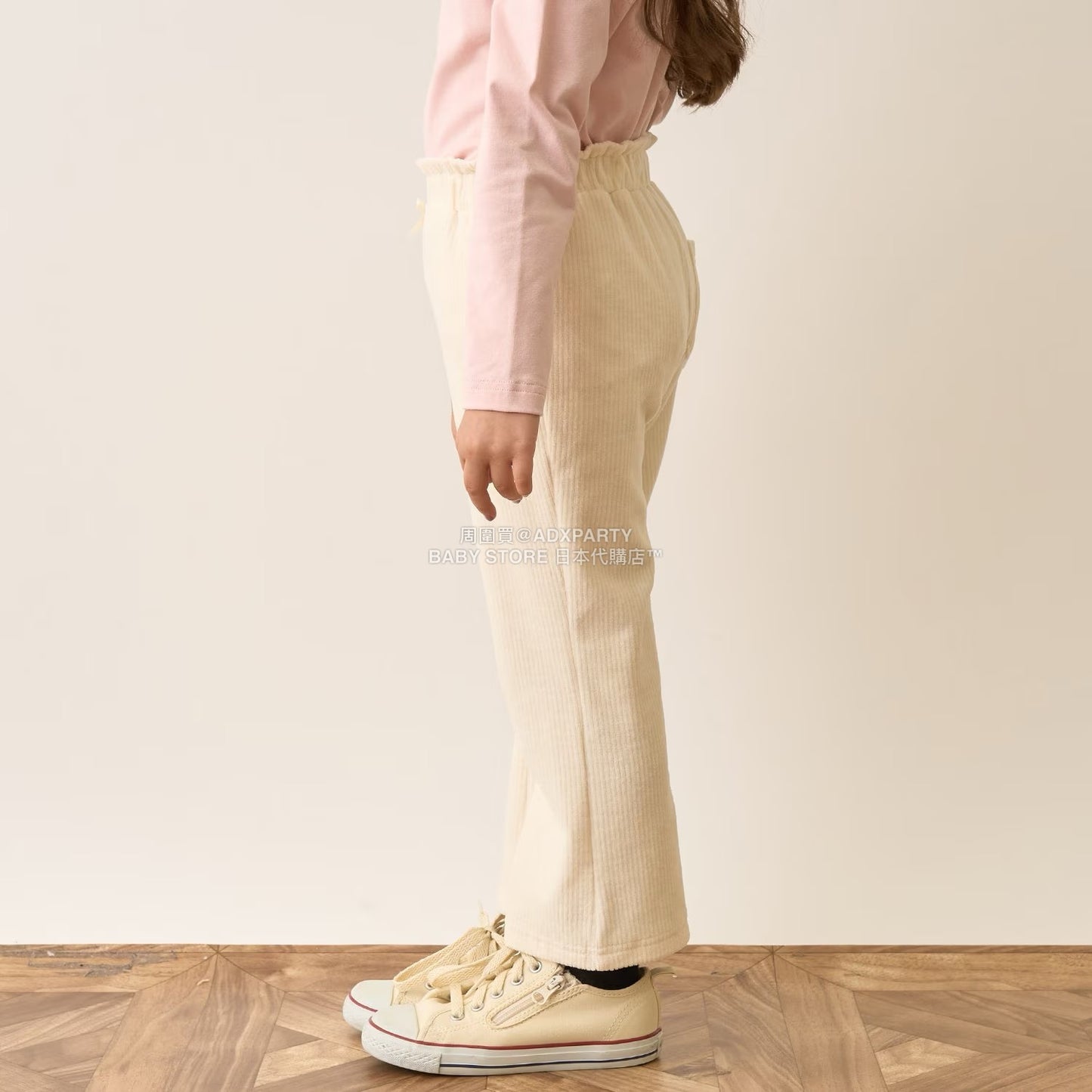 日本童裝 Ly# mine 針織燈芯絨長褲 100-150cm 女童款 秋季 PANTS