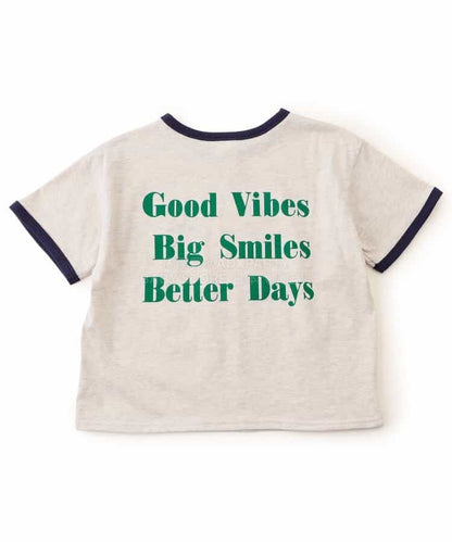 日本童裝 BREEZE 字母印花上衣 80-140cm 男童款/女童款 夏季 TOPS