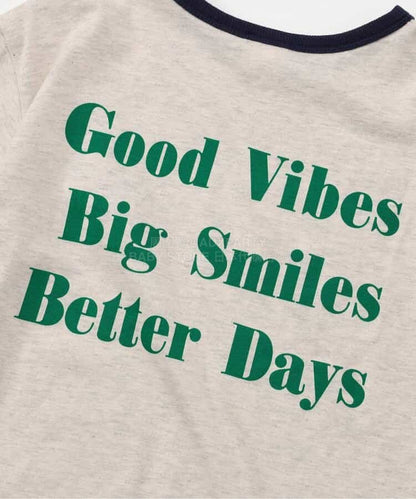 日本童裝 BREEZE 字母印花上衣 80-140cm 男童款/女童款 夏季 TOPS