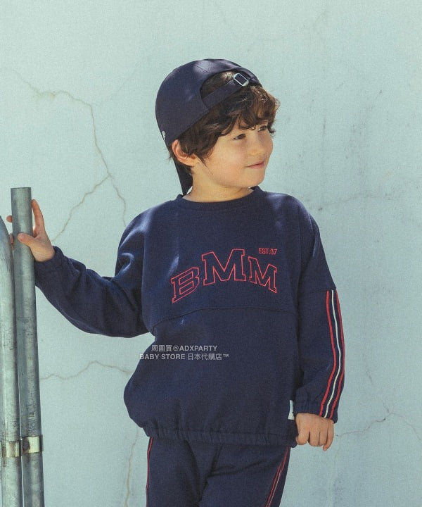 日本童裝 BEAMS mini 刺繡衛衣 90-140cm 男童款 秋冬季 TOPS