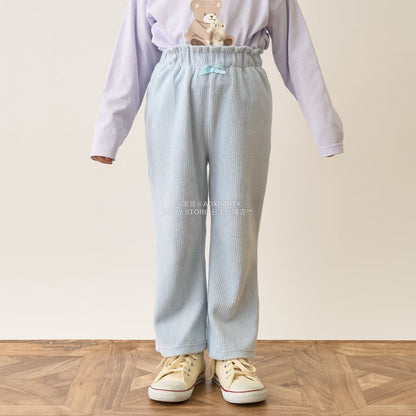 日本童裝 Ly# mine 針織燈芯絨長褲 100-150cm 女童款 秋季 PANTS