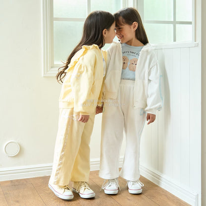 日本童裝 Ly# mine 蝴蝶結闊腿褲 100-150cm 女童款 秋季 PANTS