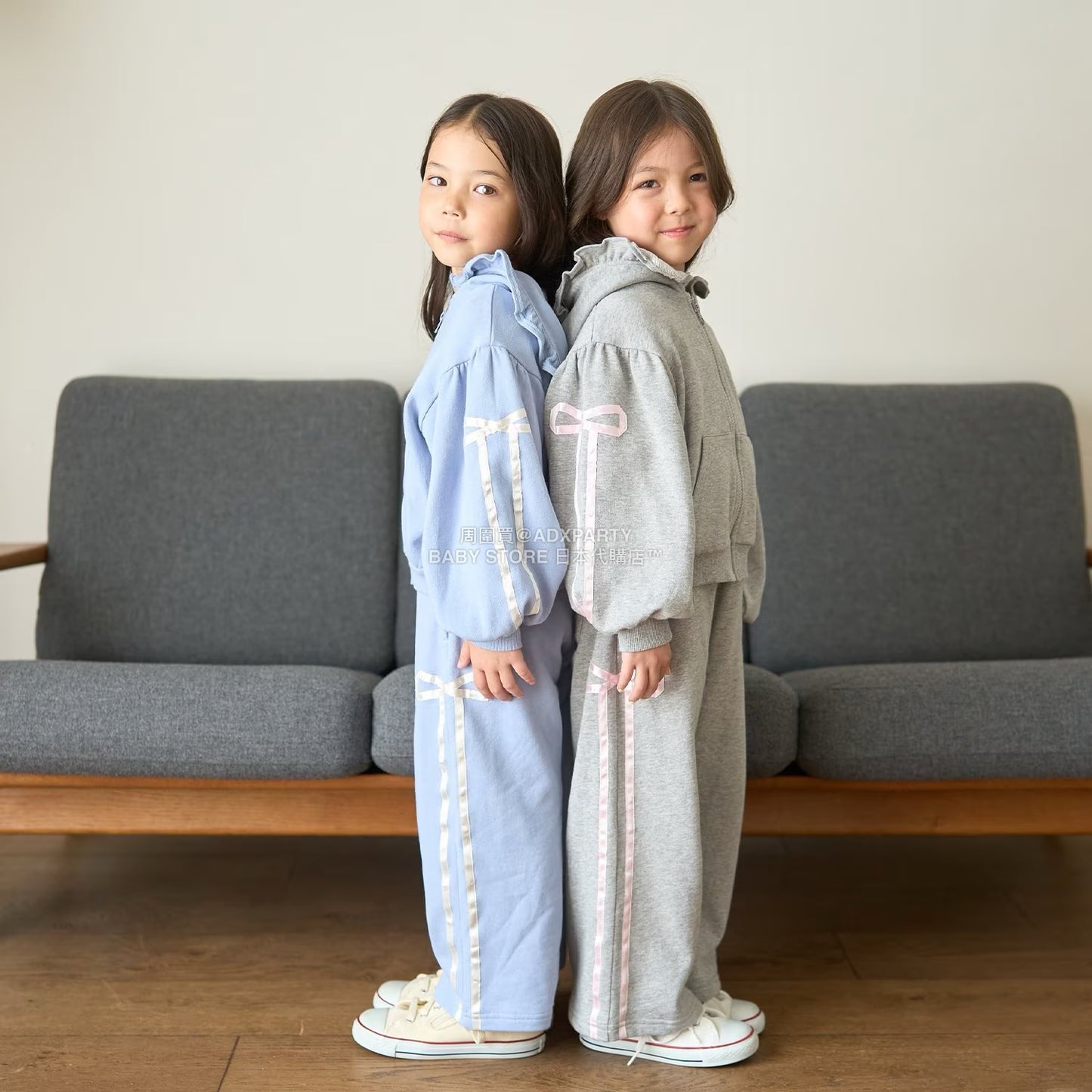 日本童裝 Ly# mine 蝴蝶結闊腿褲 100-150cm 女童款 秋季 PANTS