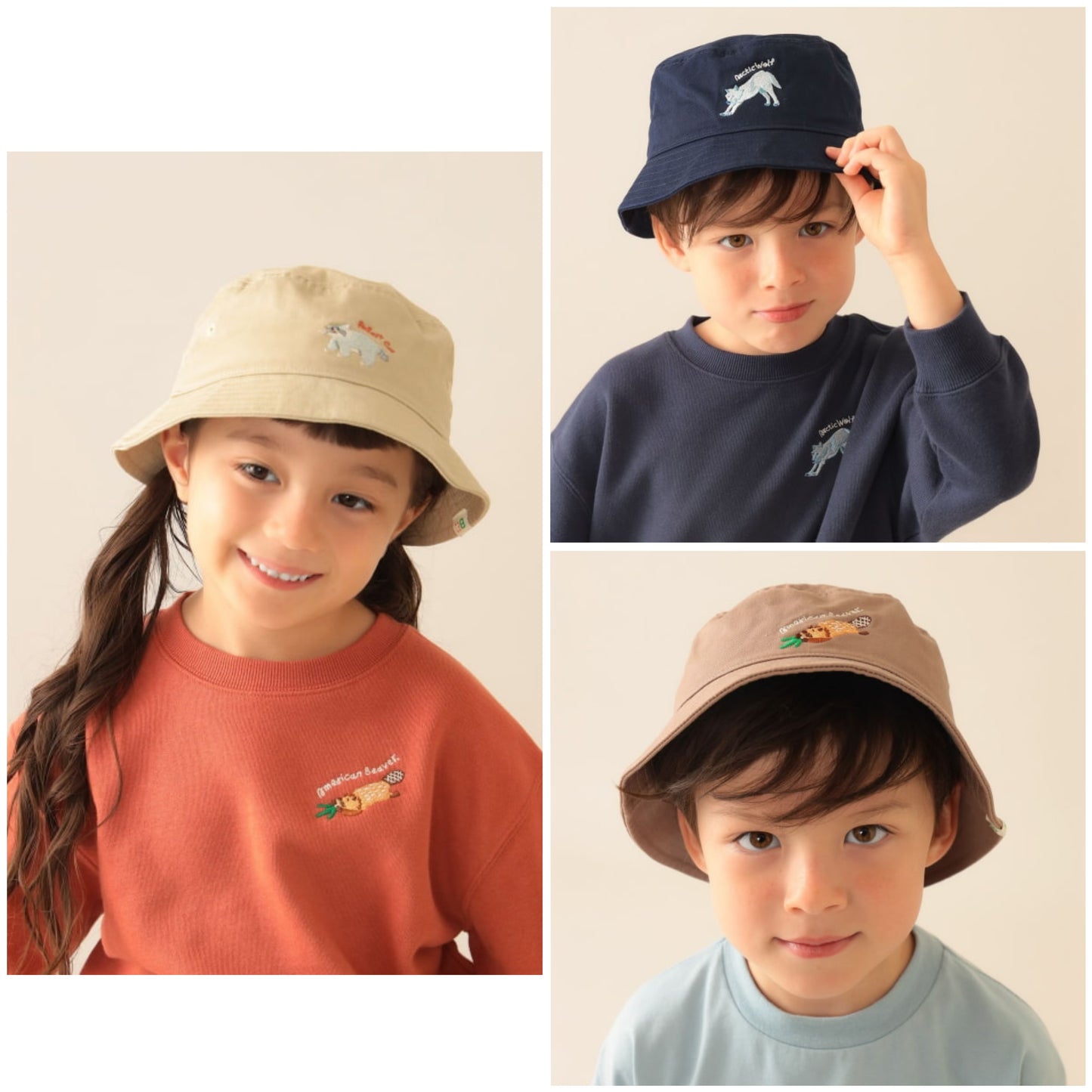 日本直送 BEAMS mini 漁夫帽 52-54cm 帽系列
