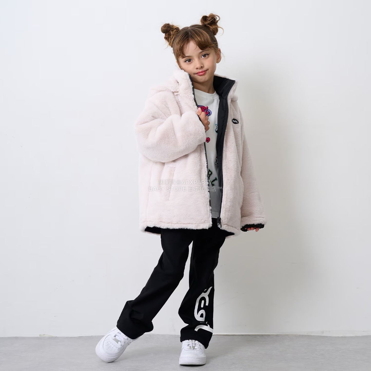 日本直送 X-girl Stages 福袋5點 90-140cm 女童款 2026年日本新春福袋 福袋不參與$900免運 滿$900可加$25免運【日本預售：2026年1月1日】