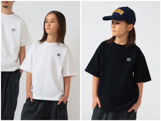 日本童裝 BE#AMS mini × こども ビームス BMS印花上衣 110-160cm 親子裝 男童款/女童款 夏季 TOPS