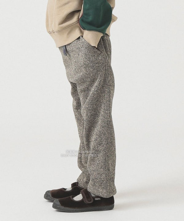 日本童裝 B:MING by BEAMS【別注版】Gramicci 休閒針織長褲 100-140cm 男童款 秋冬季 PANTS