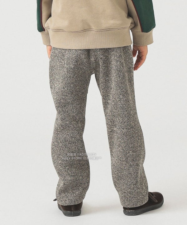 日本童裝 B:MING by BEAMS【別注版】Gramicci 休閒針織長褲 100-140cm 男童款 秋冬季 PANTS