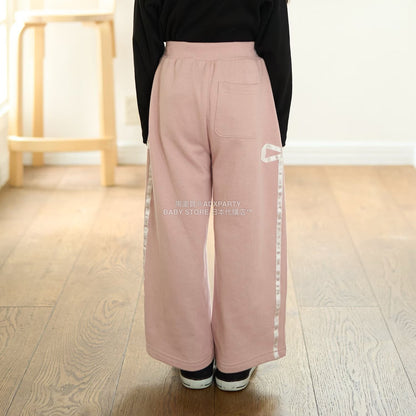 日本童裝 Ly# mine 蝴蝶結闊腿褲 100-150cm 女童款 秋季 PANTS