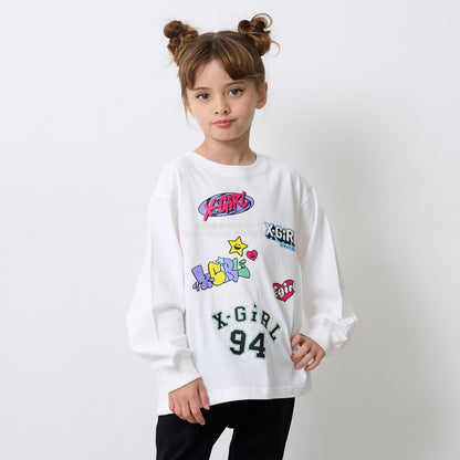 日本直送 X-girl Stages 福袋5點 90-140cm 女童款 2026年日本新春福袋 福袋不參與$900免運 滿$900可加$25免運【日本預售：2026年1月1日】