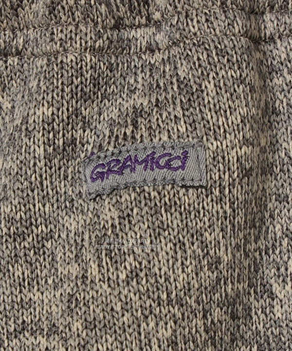 日本童裝 B:MING by BEAMS【別注版】Gramicci 休閒針織長褲 100-140cm 男童款 秋冬季 PANTS