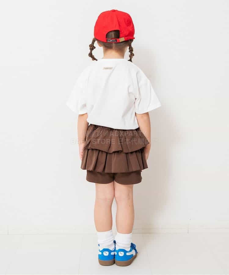 日本童裝 BREEZE 荷葉邊裙褲 80-140cm 女童款 夏季 TOPS
