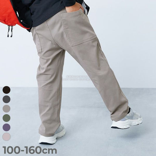 日本童裝 dev!rock 彈性斜紋休閒長褲 100-160cm 男童款/女童款 秋季 PANTS