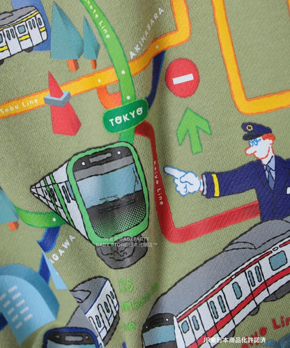 日本童裝 BEAMS mini JR 在来線 衛衣 90-150cm 男童款 秋冬季 TOPS 鐵路系列