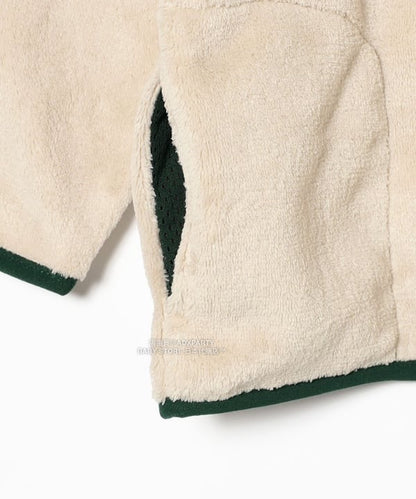 日本童裝 B:MING by BEAMS 抓毛半拉鍊上衣 90-140cm 男童款/女童款 秋冬季 TOPS 聖誕紅/新年紅