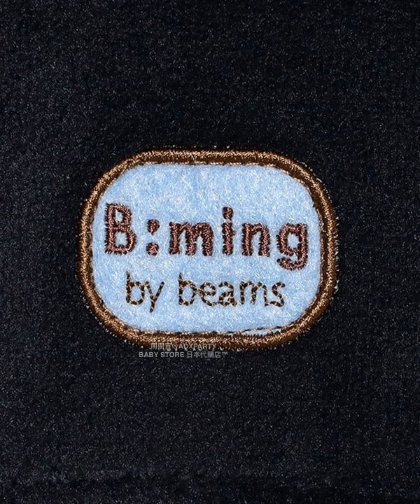 日本童裝 B:MING by BEAMS 抓毛半拉鍊上衣 90-140cm 男童款/女童款 秋冬季 TOPS 聖誕紅/新年紅
