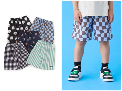 日本童裝 b・R# 接觸冷感 休閒短褲 100-140cm 男童款 夏季 PANTS