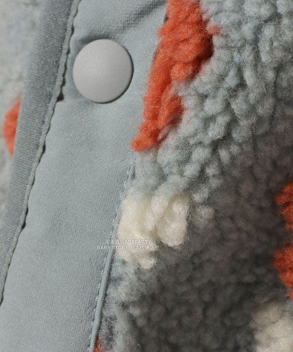 日本童裝 BEAMS mini 提花絨毛外套 90-140cm 男童款/女童款 秋冬季 (適合香港平均溫度、寒冷天氣、溫度低天氣）OUTERWEAR  【日本預售：2025年11月下旬】