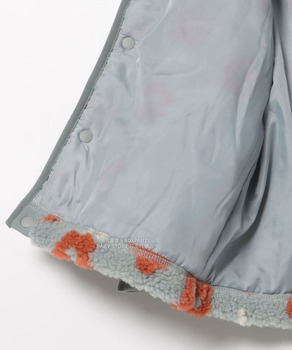 日本童裝 BEAMS mini 提花絨毛外套 90-140cm 男童款/女童款 秋冬季 (適合香港平均溫度、寒冷天氣、溫度低天氣）OUTERWEAR  【日本預售：2025年11月下旬】