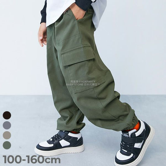 日本童裝 dev!rock 彈性斜紋工裝長褲 100-160cm 男童款 秋季 PANTS