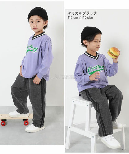 日本童裝 dev!rock 牛仔長褲 100-160cm 男童款/女童款 秋季 PANTS