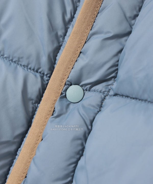 日本童裝 BEAMS mini 2Way 雙面兩著 夾棉無領外套 90-150cm 男童款/女童款 秋冬季 (適合香港平均溫度、寒冷天氣）OUTERWEAR 