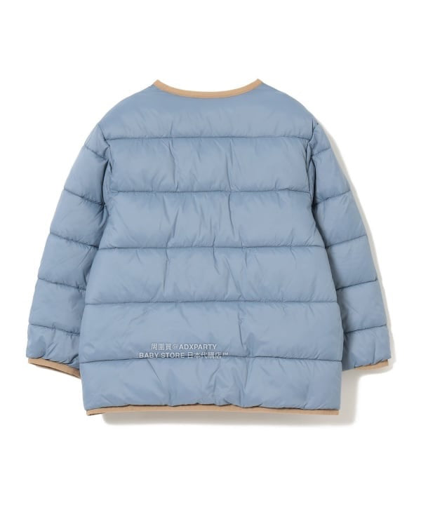 日本童裝 BEAMS mini 2Way 雙面兩著 夾棉無領外套 90-150cm 男童款/女童款 秋冬季 (適合香港平均溫度、寒冷天氣）OUTERWEAR 