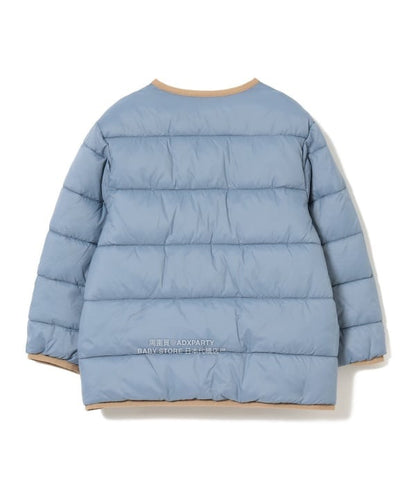 日本童裝 BEAMS mini 2Way 雙面兩著 夾棉無領外套 90-150cm 男童款/女童款 秋冬季 (適合香港平均溫度、寒冷天氣）OUTERWEAR 