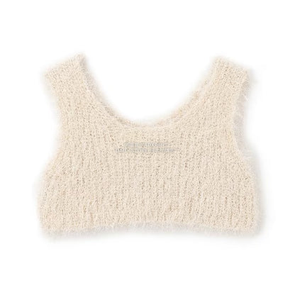 日本童裝 Ly# mine 金銀絲羽毛針織背心 110-140cm 女童款 秋季 TOPS