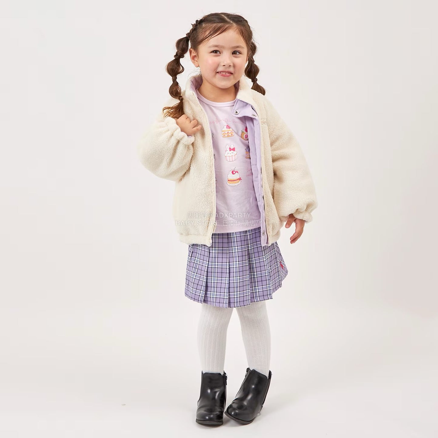 日本直送 KP 福袋5點 90-130cm 女童款 2026年日本新春福袋 福袋不參與$900免運 滿$900可加$25免運 【日本預售：2026年1月1日】