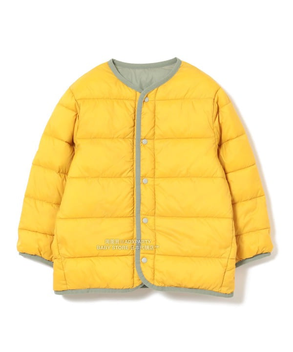 日本童裝 BEAMS mini 2Way 雙面兩著 夾棉無領外套 90-150cm 男童款/女童款 秋冬季 (適合香港平均溫度、寒冷天氣）OUTERWEAR 