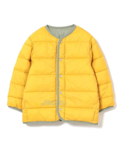 日本童裝 BEAMS mini 2Way 雙面兩著 夾棉無領外套 90-150cm 男童款/女童款 秋冬季 (適合香港平均溫度、寒冷天氣）OUTERWEAR 