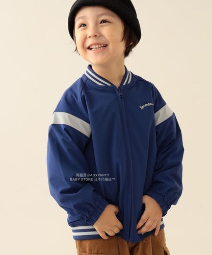 日本童裝 BEAMS mini 防水系列 彈性棒球運動外套 90-150cm 男童款/女童款 秋冬季  (適合初秋、香港平均溫度）OUTERWEAR 