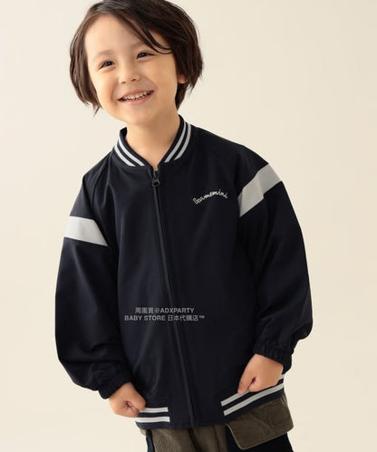 日本童裝 BEAMS mini 防水系列 彈性棒球運動外套 90-150cm 男童款/女童款 秋冬季  (適合初秋、香港平均溫度）OUTERWEAR 