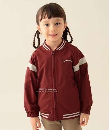 日本童裝 BEAMS mini 防水系列 彈性棒球運動外套 90-150cm 男童款/女童款 秋冬季  (適合初秋、香港平均溫度）OUTERWEAR 
