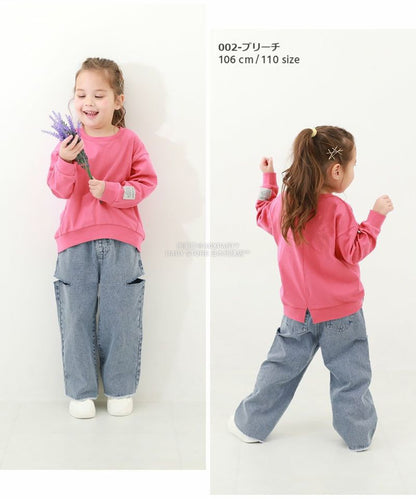 日本童裝 dev!rock 高腰鏤空牛仔褲 100-160cm 女童款 秋季 PANTS