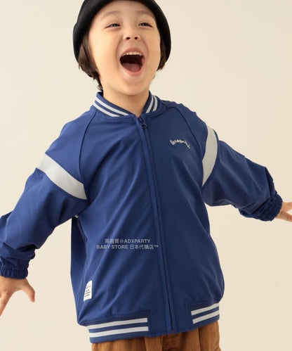 日本童裝 BEAMS mini 防水系列 彈性棒球運動外套 90-150cm 男童款/女童款 秋冬季  (適合初秋、香港平均溫度）OUTERWEAR 