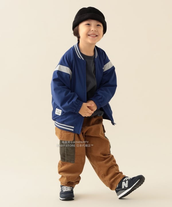 日本童裝 BEAMS mini 防水系列 彈性棒球運動外套 90-150cm 男童款/女童款 秋冬季  (適合初秋、香港平均溫度）OUTERWEAR 
