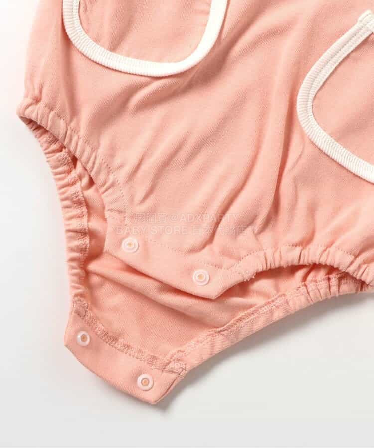 日本童裝 BREEZE 雙口袋連衣 70-80cm 男童款/女童款 初生嬰兒 夏季 Jumpsuit