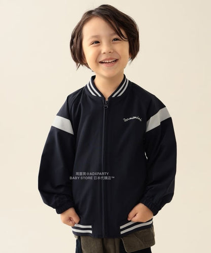 日本童裝 BEAMS mini 防水系列 彈性棒球運動外套 90-150cm 男童款/女童款 秋冬季  (適合初秋、香港平均溫度）OUTERWEAR 