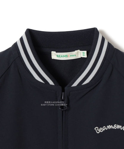 日本童裝 BEAMS mini 防水系列 彈性棒球運動外套 90-150cm 男童款/女童款 秋冬季  (適合初秋、香港平均溫度）OUTERWEAR 
